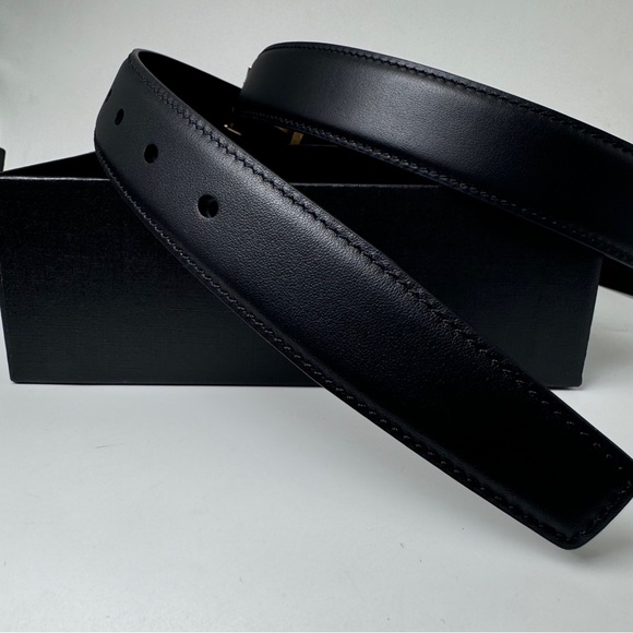 Saint Laurent Black Belt Bag with Gold Accents - Picture 6 of 6